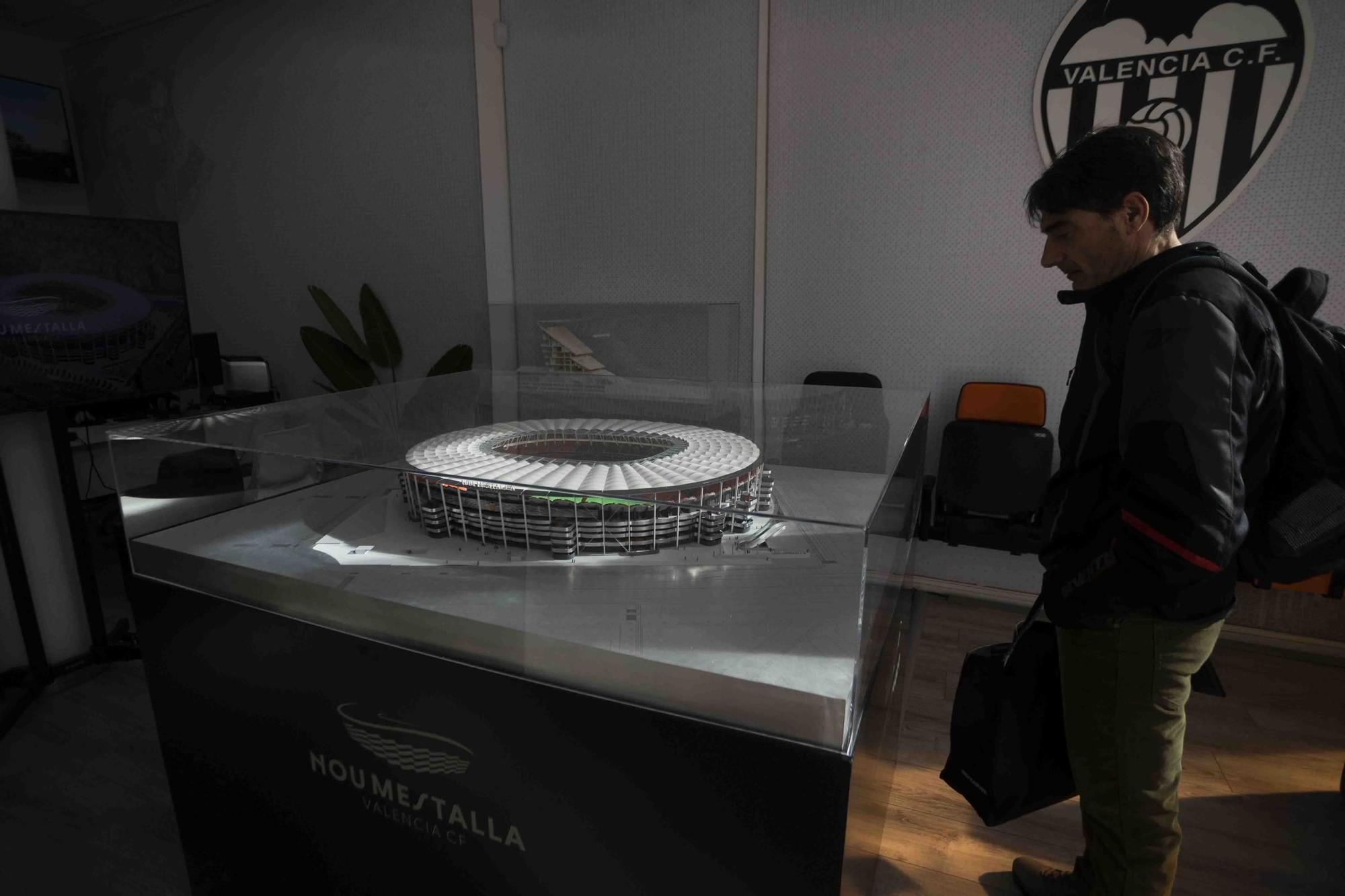Maqueta del nuevo estadio de Mestalla