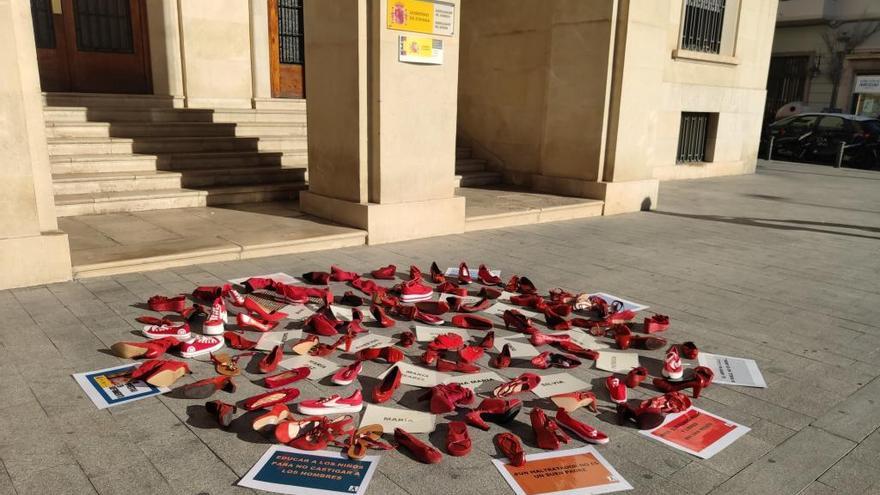 Zapatos Rojos contra la violencia machista