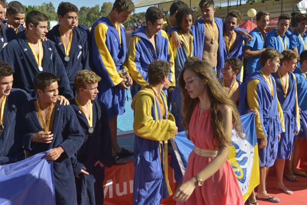 Campeonato de España Cadete de waterpolo en Murcia Parque: Barcelona-Barceloneta