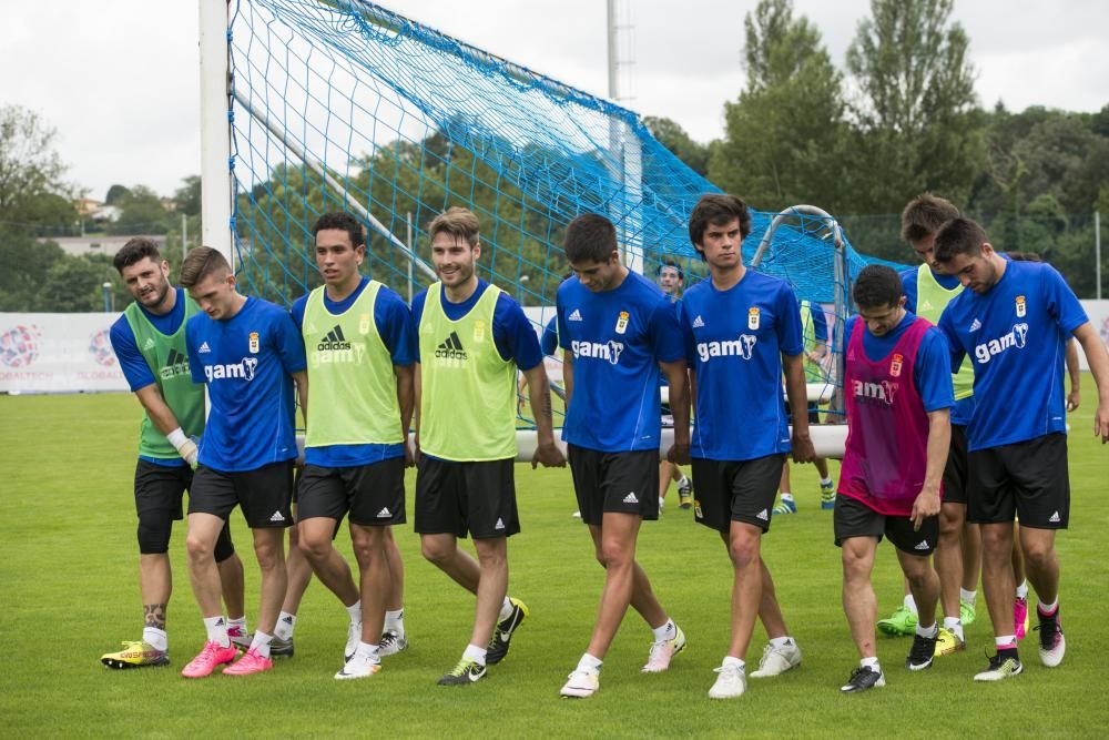 Entrenamiento del Real Oviedo