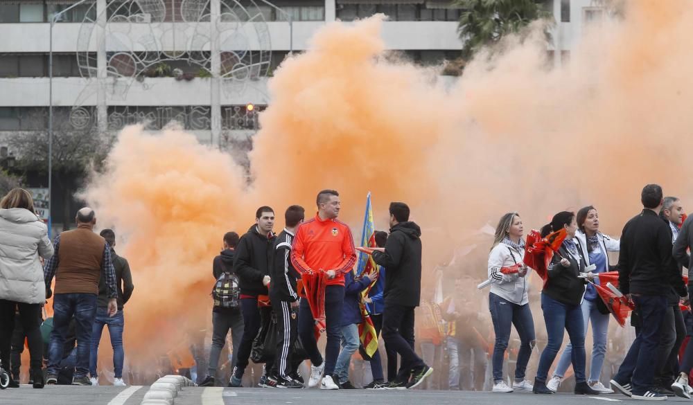 La afición en la celebración del Centenario