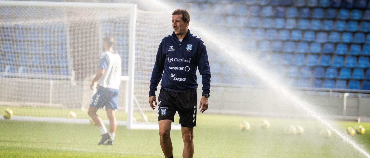 Luis Miguel Ramis, entrenador del CD Tenerife.