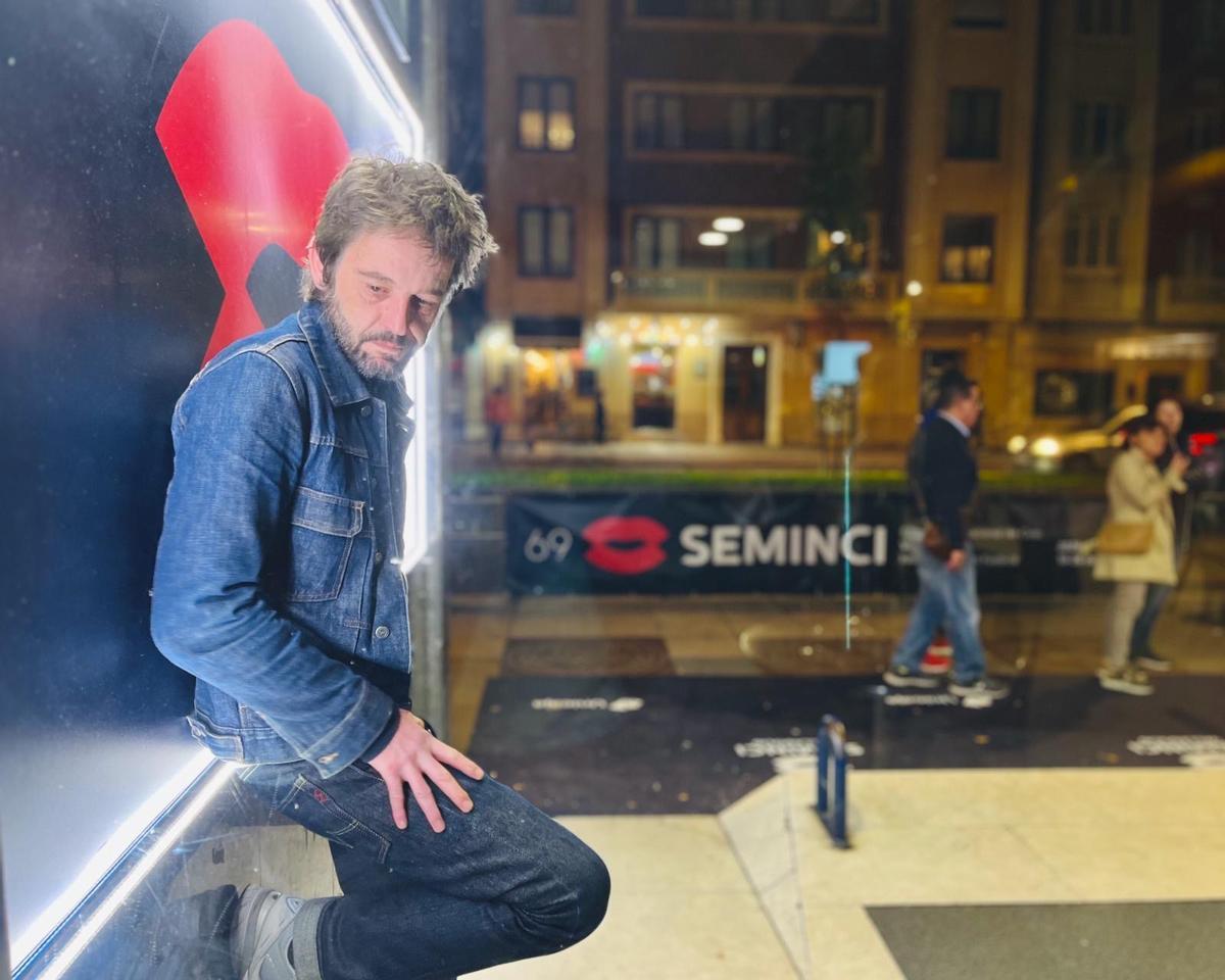 Alberto Gracia, en la Seminci.