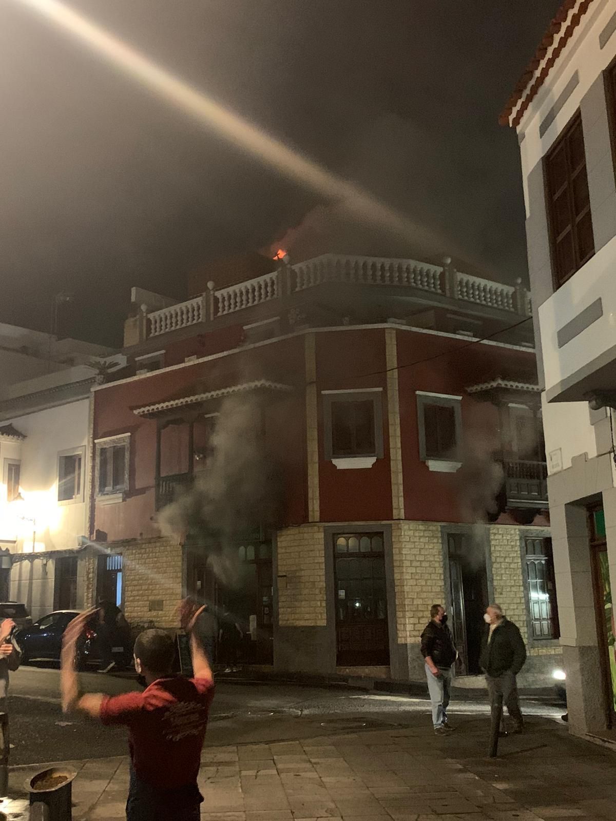 Incendio en la