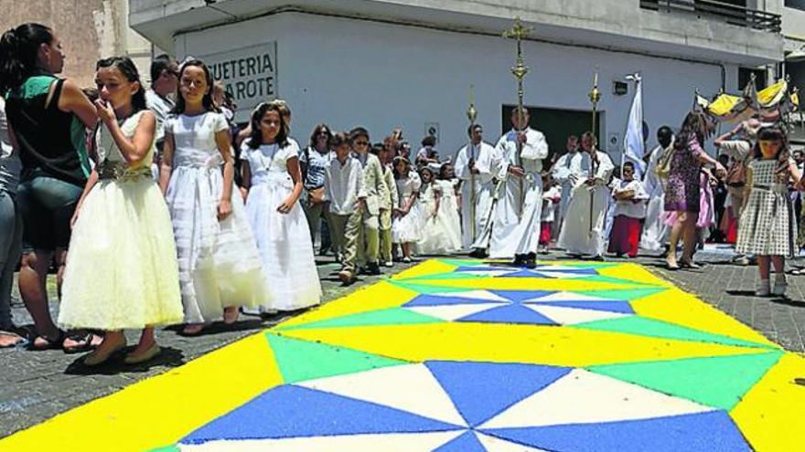 Procesión del Corpus Christi en Arrecife