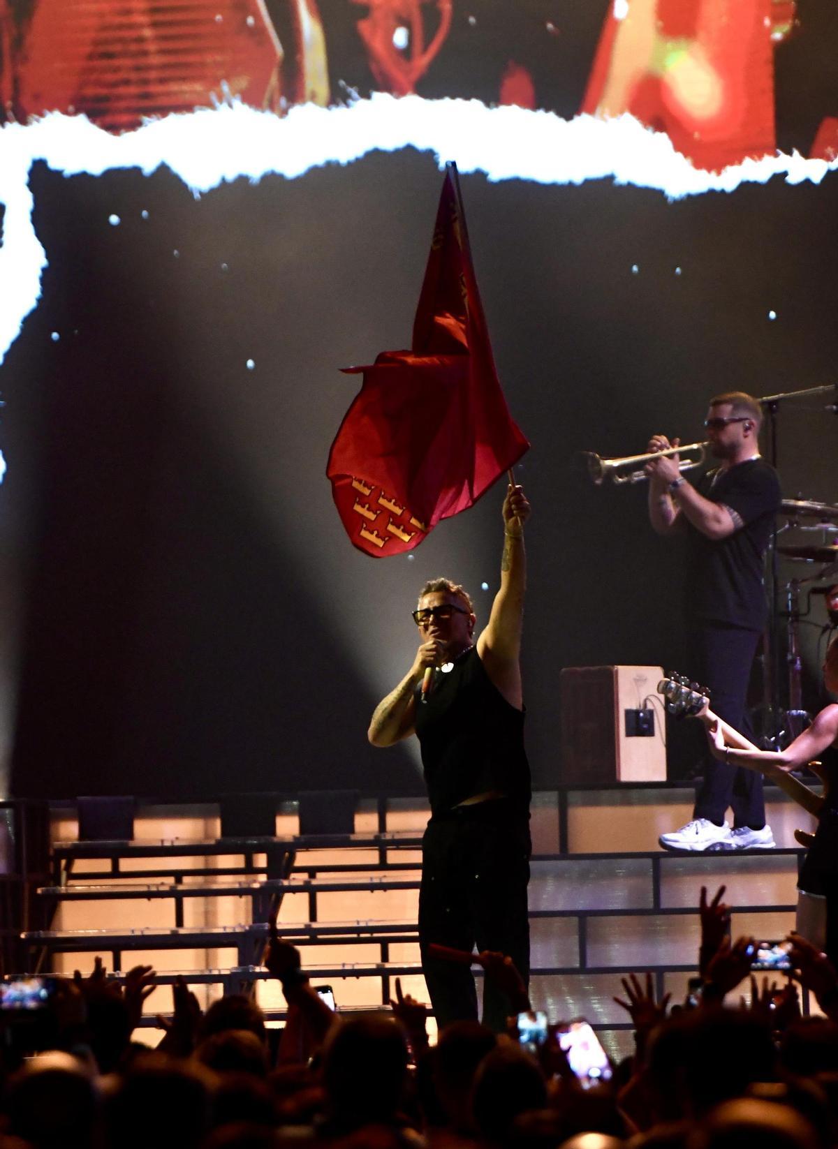 El primer concierto de Alejandro Sanz en Murcia, en imágenes El primer concierto de Alejandro Sanz en Murcia, en imágenes