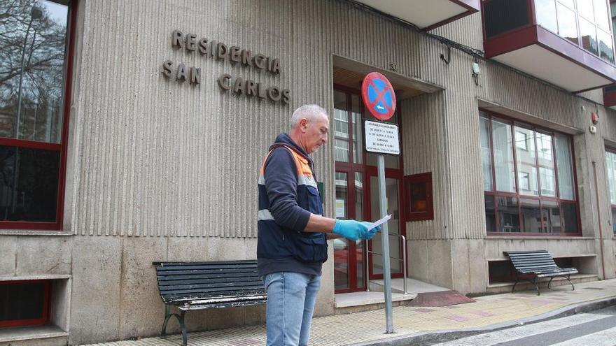 Residencia San Carlos, en Celanova.