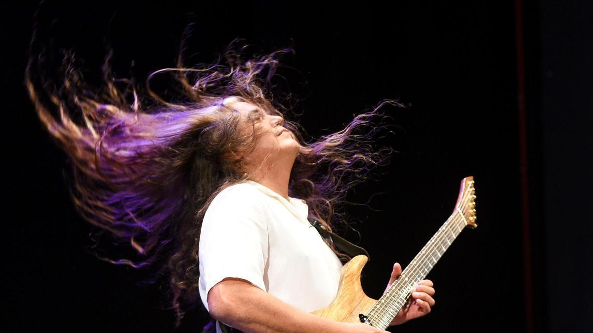 Pablo Salinas, en un concierto del Festival de la Guitarra de Córdoba.