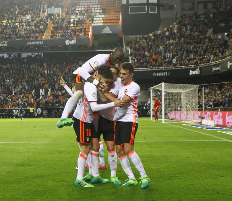 Valencia - Celta de Vigo, en imágenes