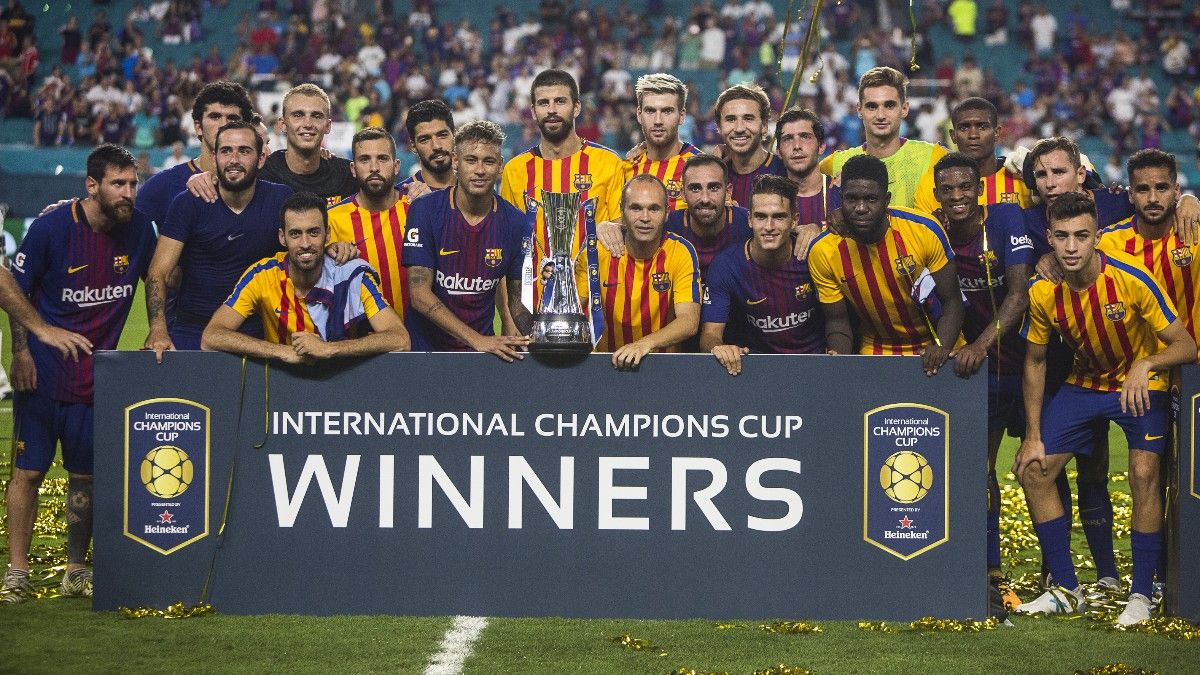 El Barça se llevó la International Champions Cup 2017 en Miami