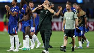 Enzo Maresca, entrenador del Chelsea, tras pasar de ronda en el Mundial de Clubs.
