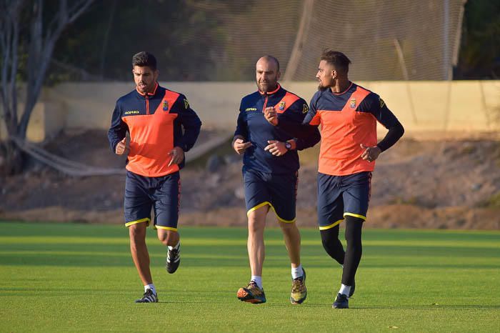 Entrenamiento de la UDLP en Las Burras