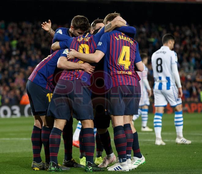 FC Barcelona, 2 - Real Sociedad, 1