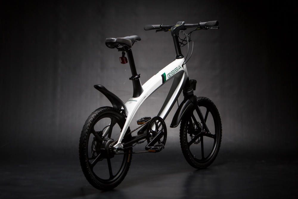 Primer model de bicicleta elèctrica d'Ossa