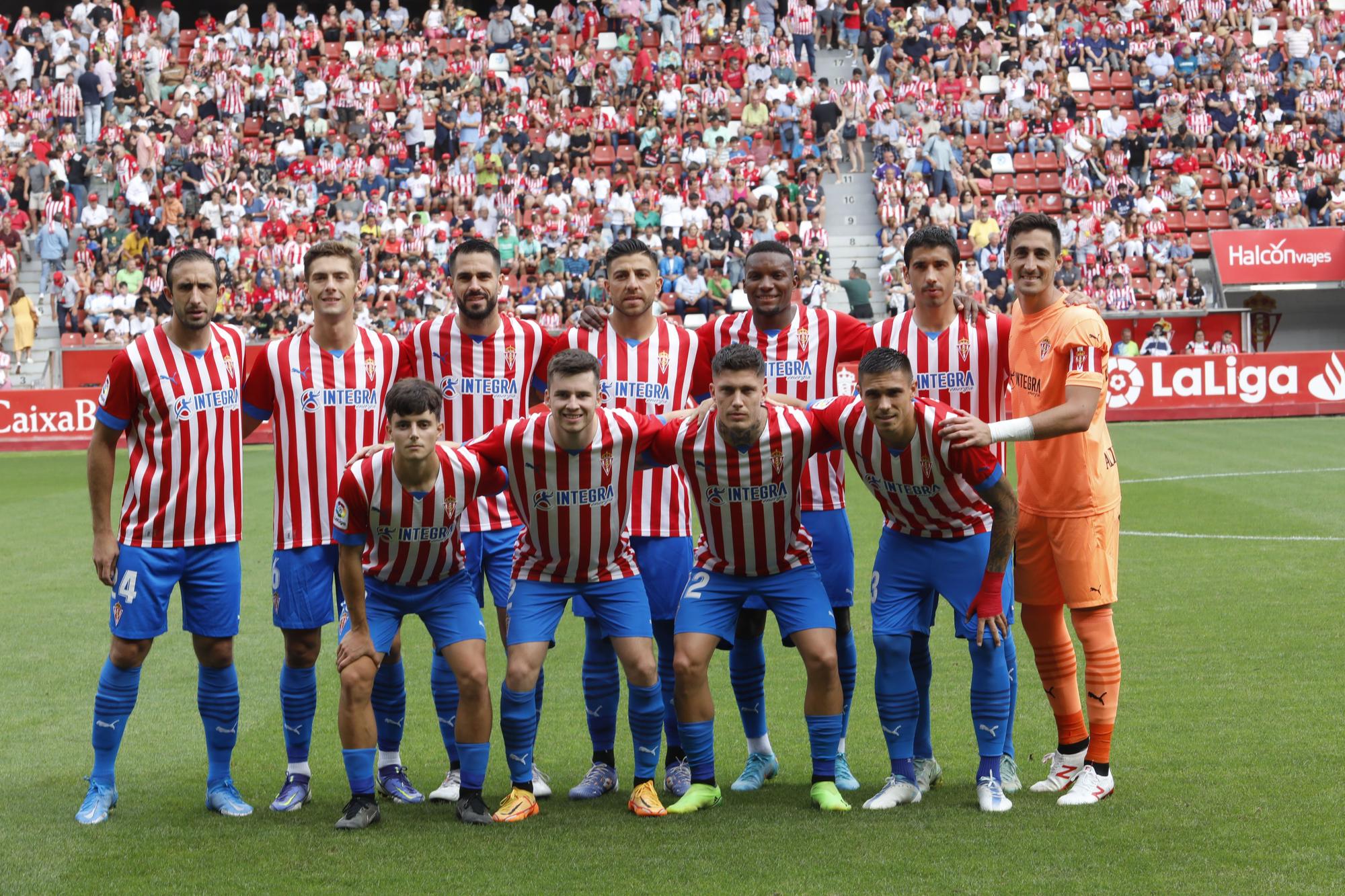 En imágenes: El Sporting se divierte ante el Andorra