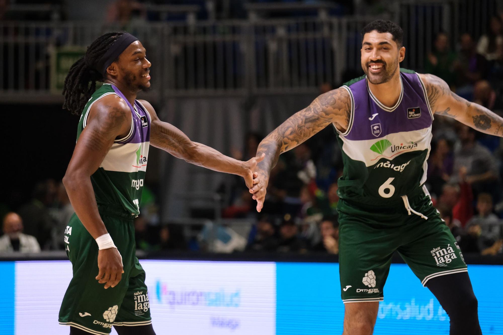 El Unicaja - Casademont Zaragoza de la Liga Endesa, en imágenes