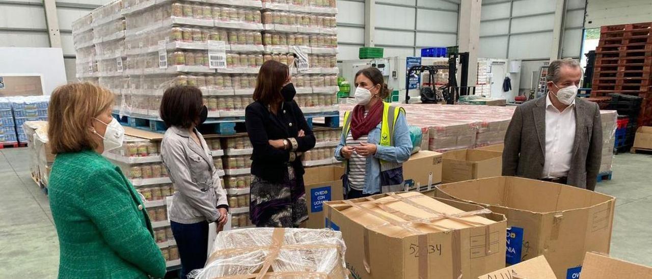La ayuda alimentaria que sale de Morcín ya llega a 18.000 asturianos y 300 refugiados ucranianos