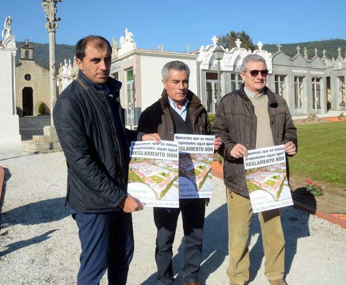 El PP convoca mañana una marcha contra la normativa del cementerio