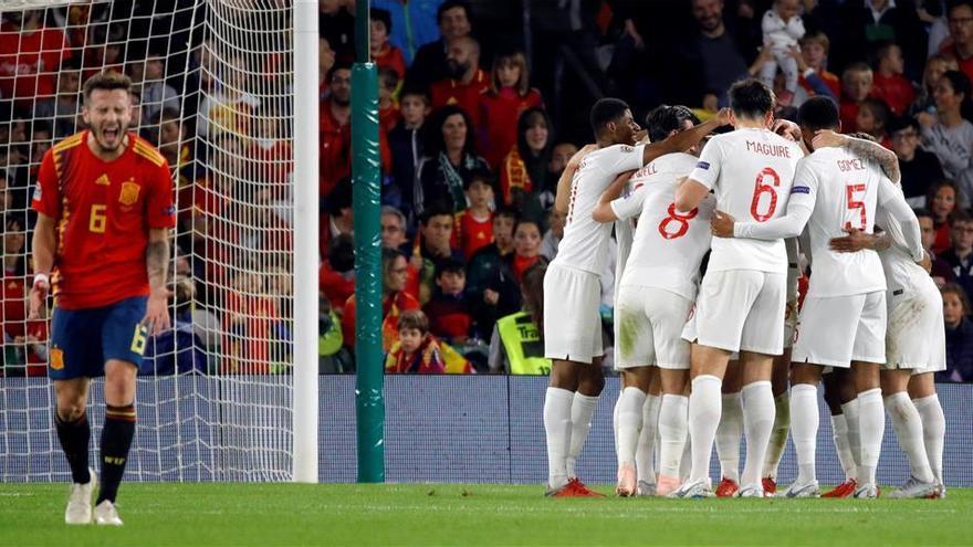 España decepciona ante Inglaterra y se jugará el pase en Croacia