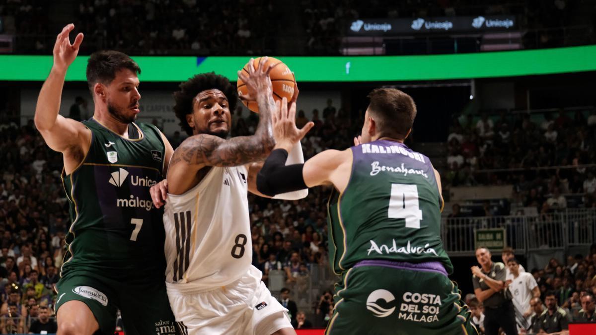 Últimas horas de prioridad para los abonados del Unicaja en la compra de entradas para partido contra el Madrid