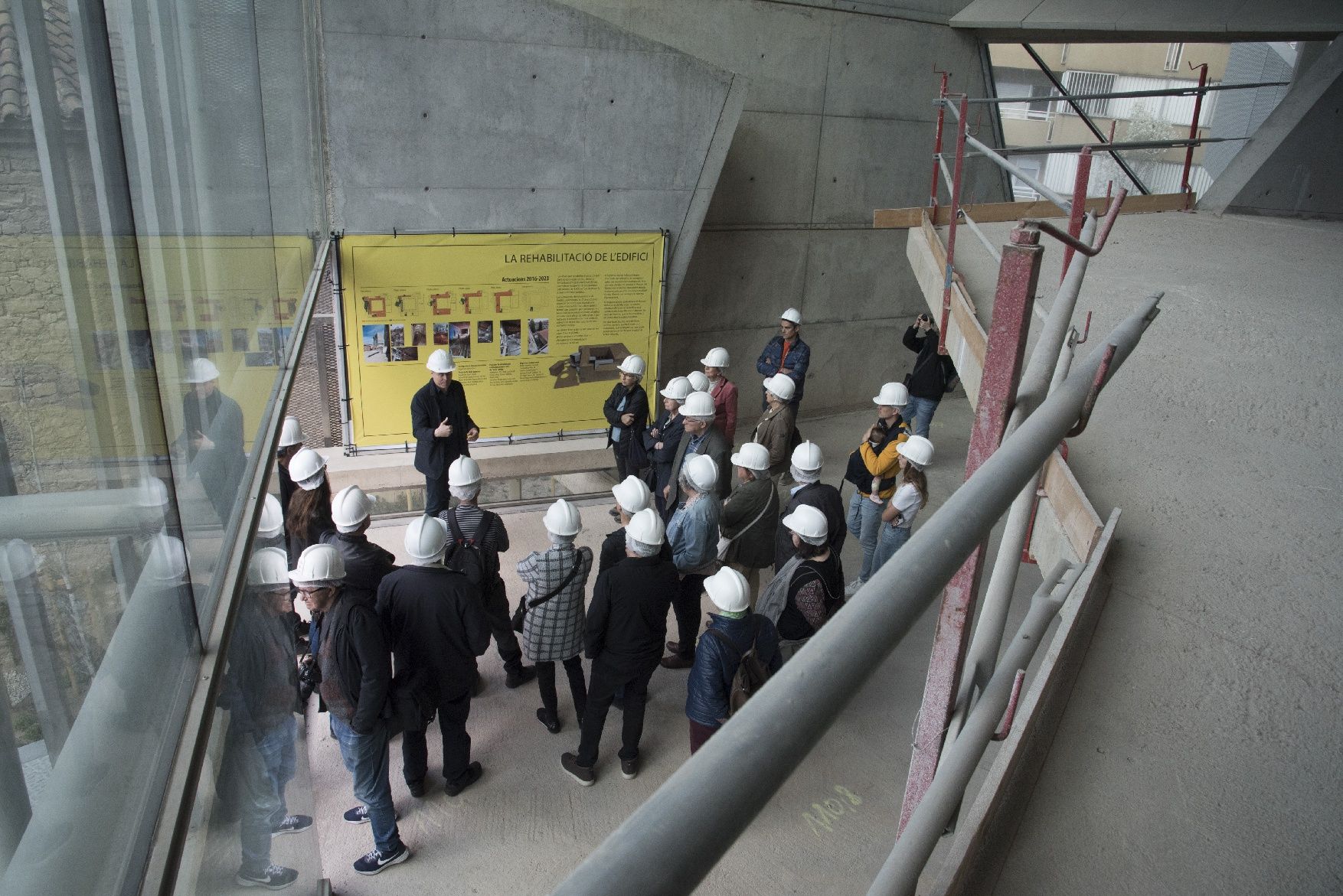 Més de 300 persones visiten el futur Museu del Barroc de Catalunya a Manresa