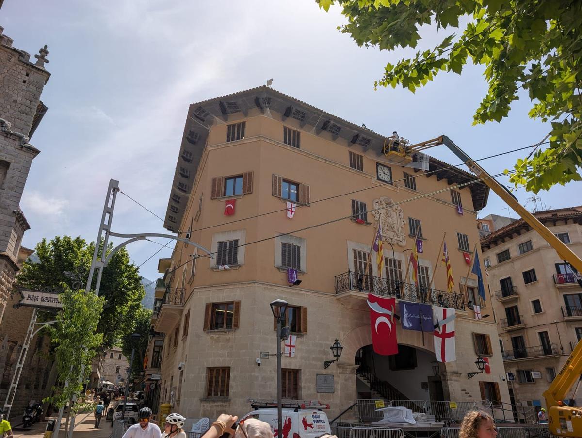 El consistorio ha agilizado los trabajos ante la inminente celebración de las fiestas de la Fira y el Firó.