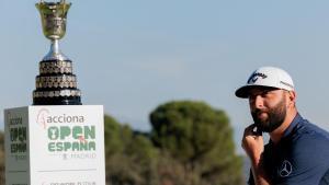 Rahm, durante la presentación del Open de España, en Madrid