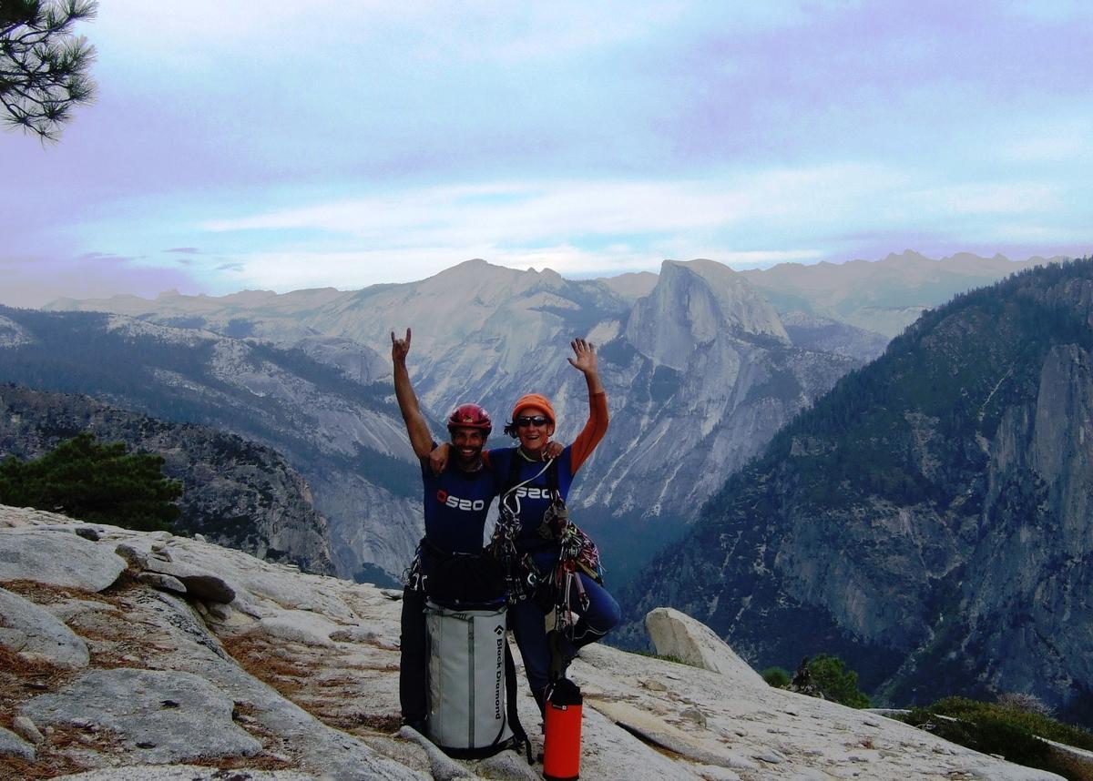 En la cima de Yosemite