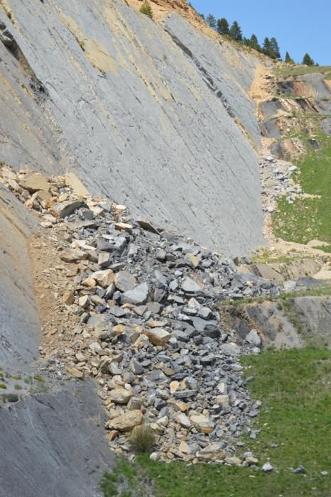 Una esllevissada destrossa les petjades de Fumanya