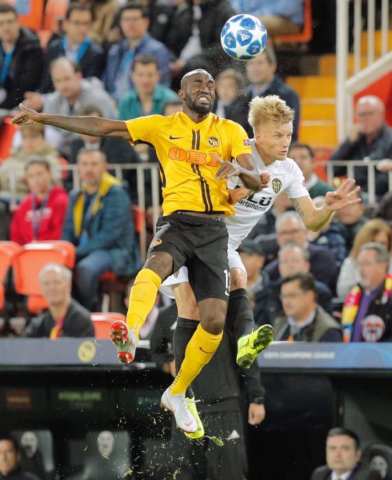 Champions League: Valencia CF-Young Boys