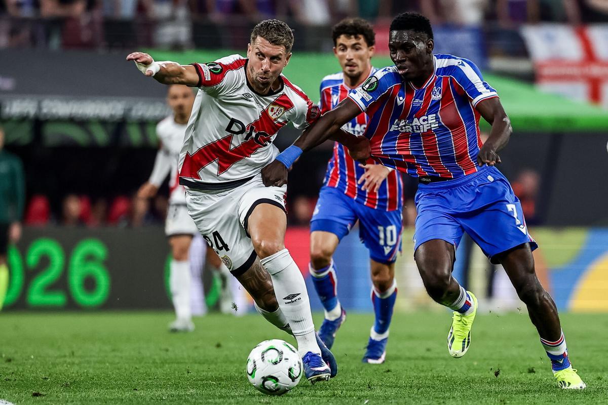 Final de la Conference League: Crystal Palace - Rayo Vallecano, en imágenes.