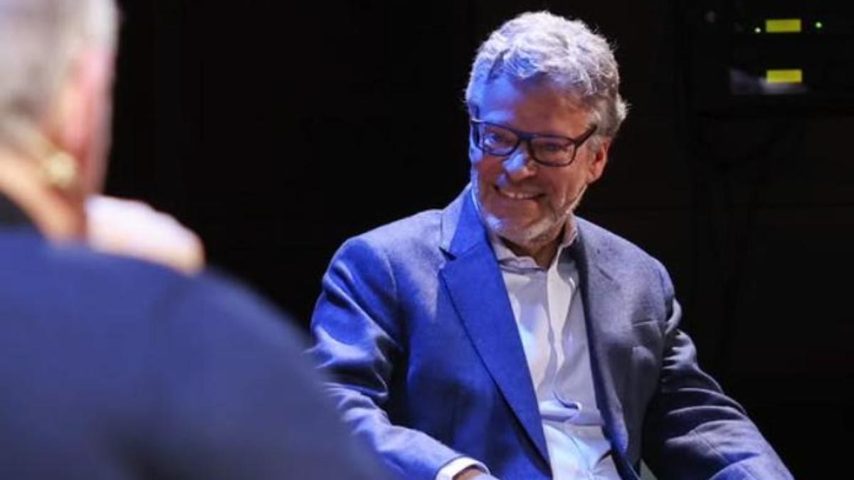 El Director del Diario Sport, Joan Vehils, en el debate del ciclo 'Conferències 360'