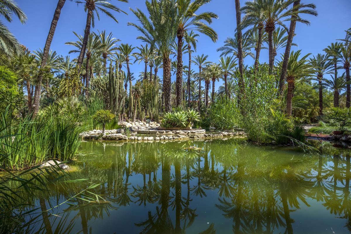 El Huerto del Cura, en el Palmeral de Elche