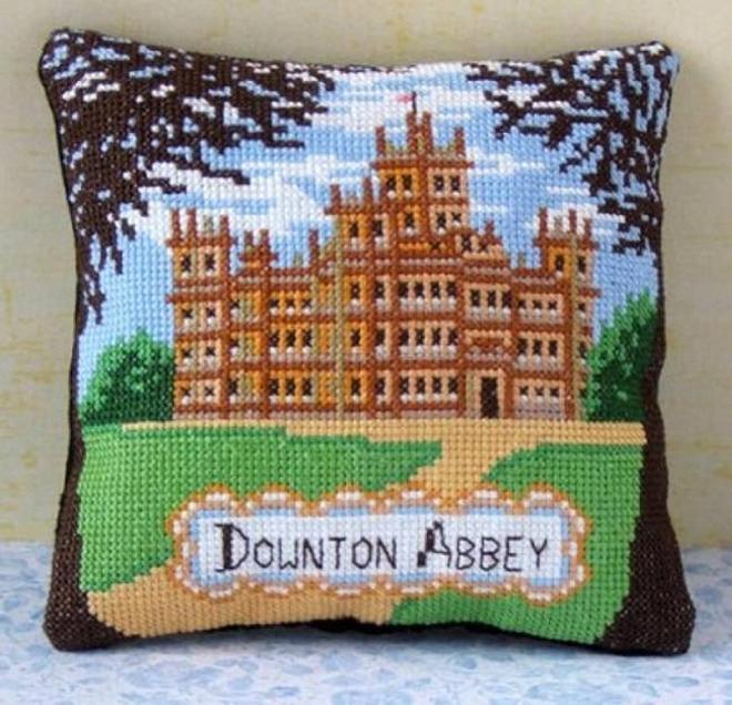 Cojín de Downton Abbey
