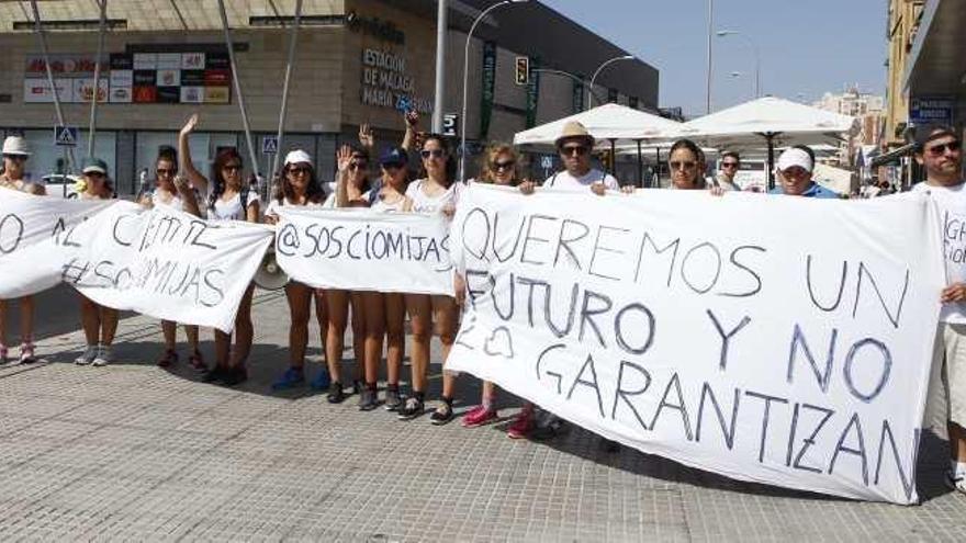 Los alumnos recorrieron el centro de la capital