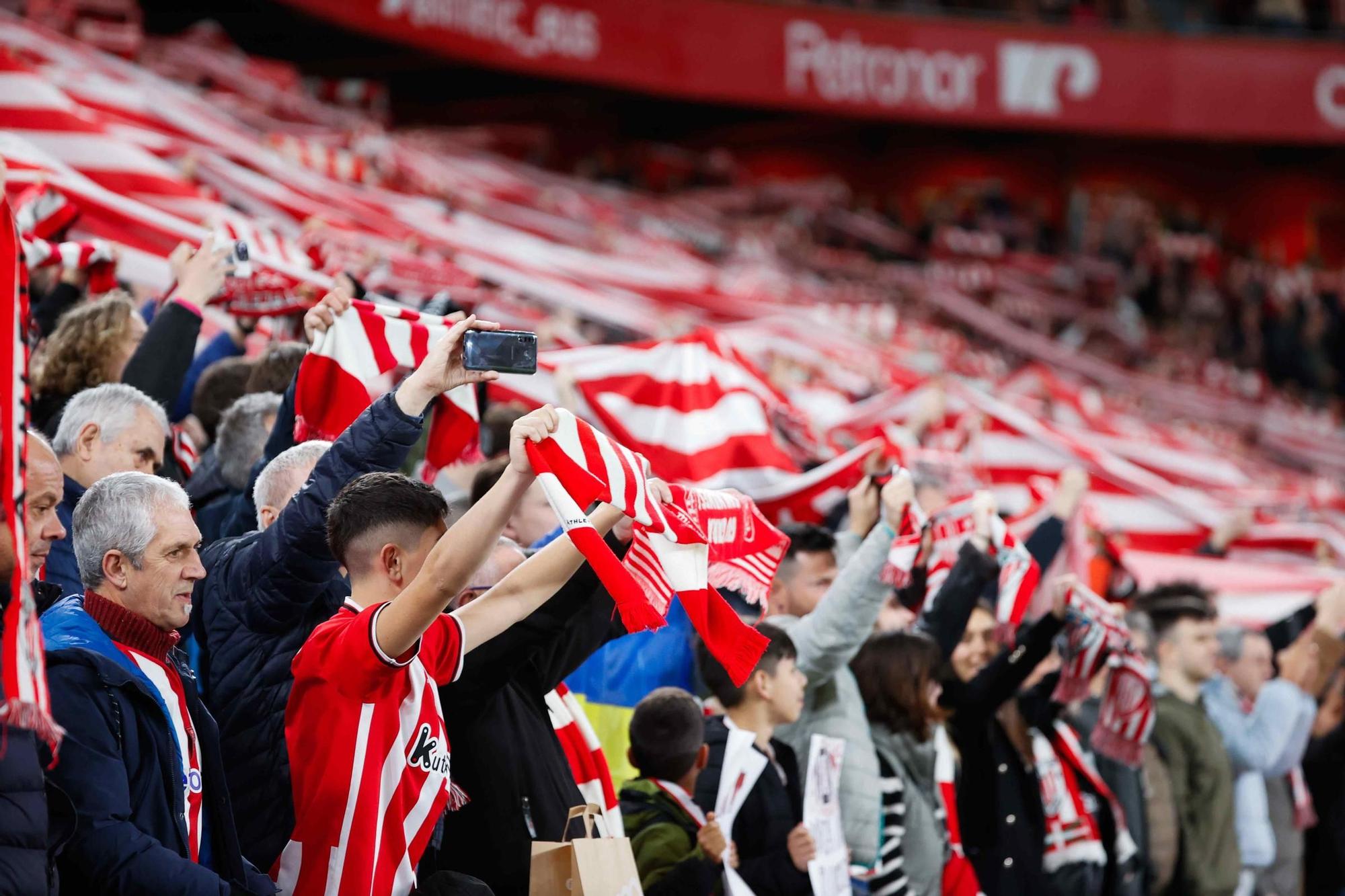 Les imatges de l'Athletic - Girona