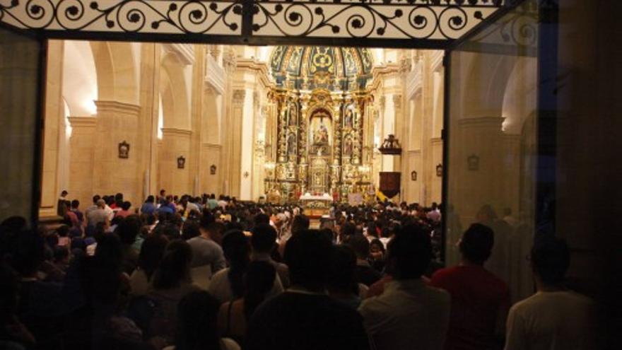 Procesión de la Virgen del Cisne de Lorca (15/08/13)