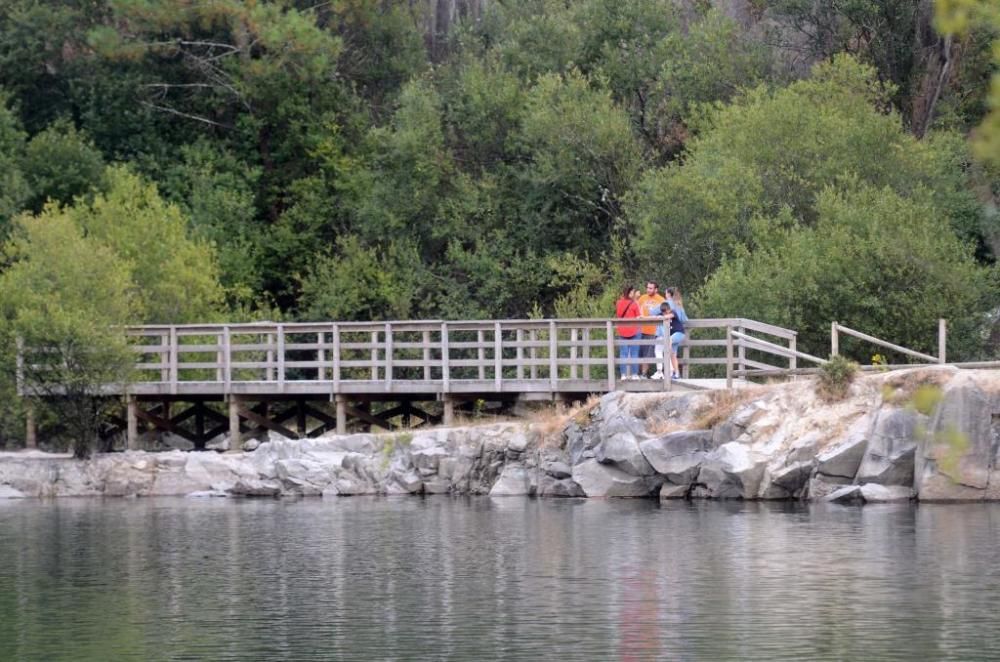 Laguna de Pedras Miúdas, en Catoira.