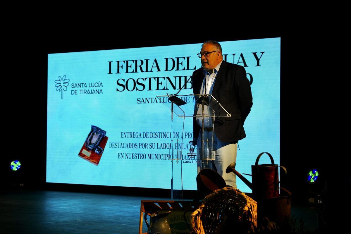 Distinciones a profesionales destacados por su labor en la gestión del agua de Santa Lucía Distinciones a profesionales destacados por su labor en la gestión del agua de Santa Lucía