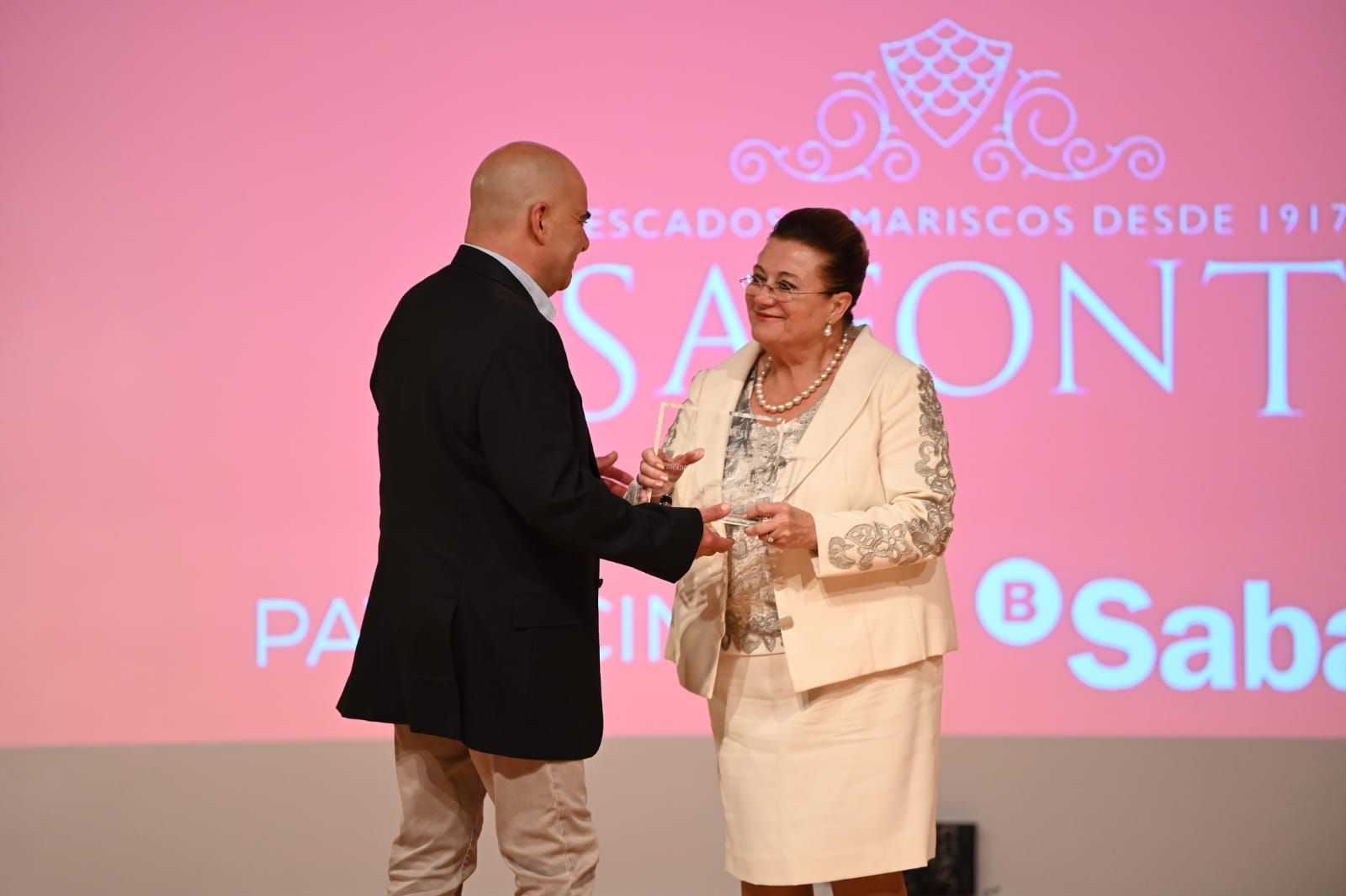 Entrega de premios en el acto de la Cámara de Comercio de Castellón