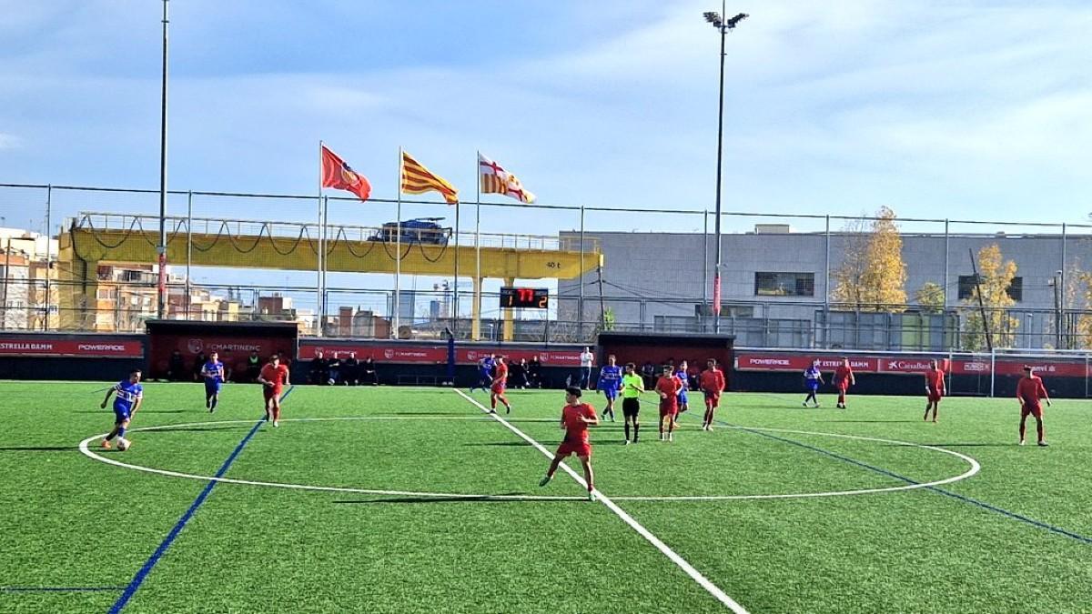 El Rubí se impuso 1-3 en El Guinardó