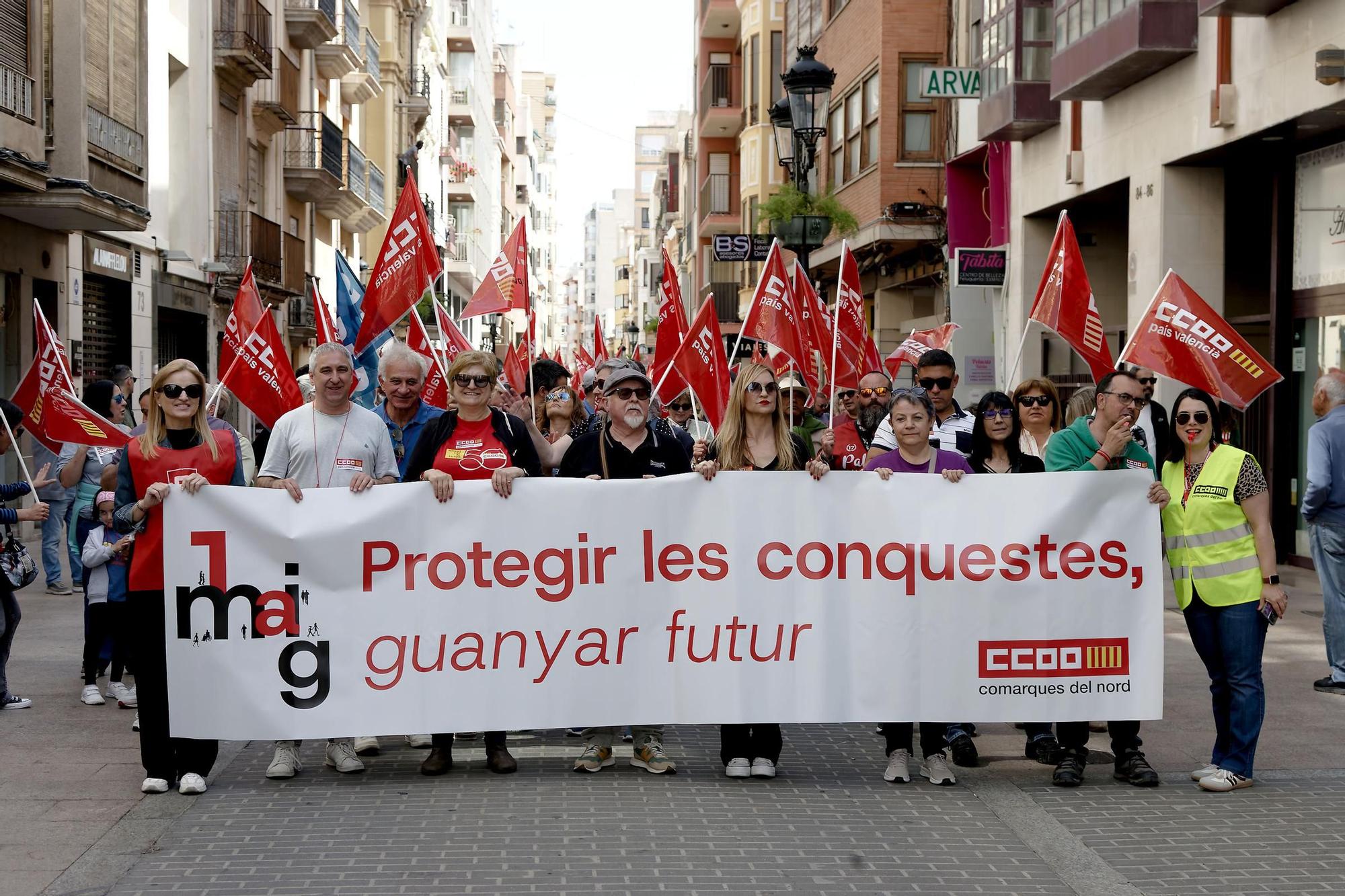 Galería de imágenes: Castelló reivindica los derechos de los trabajadores
