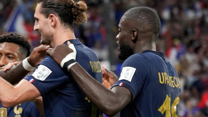 Rabiot y Upamecano no estarán ante Marruecos