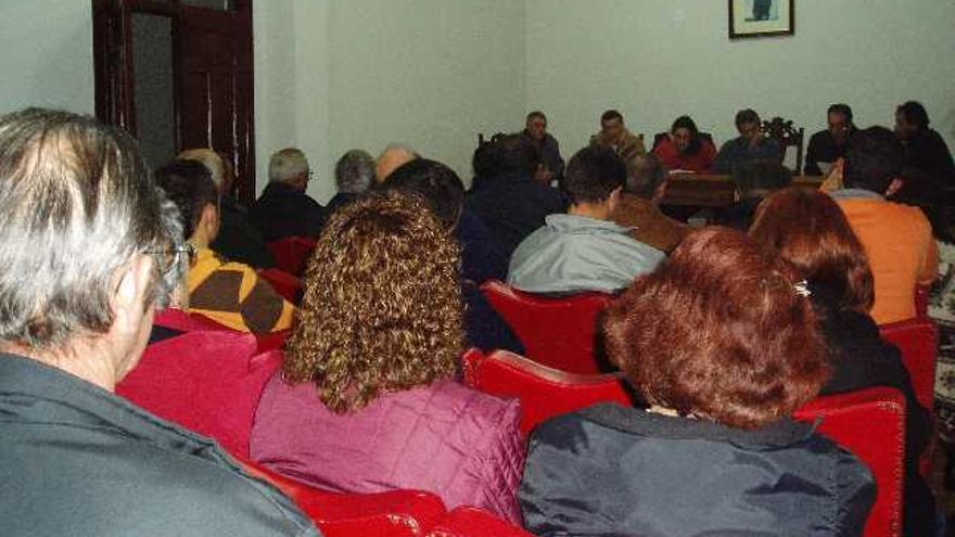 Asistentes a la reunión de enero del colectivo ciudadano de Sayago