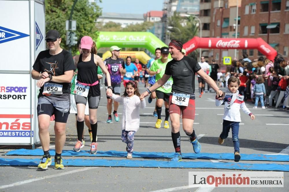 Media Maratón de Murcia: llegada (2ª parte)