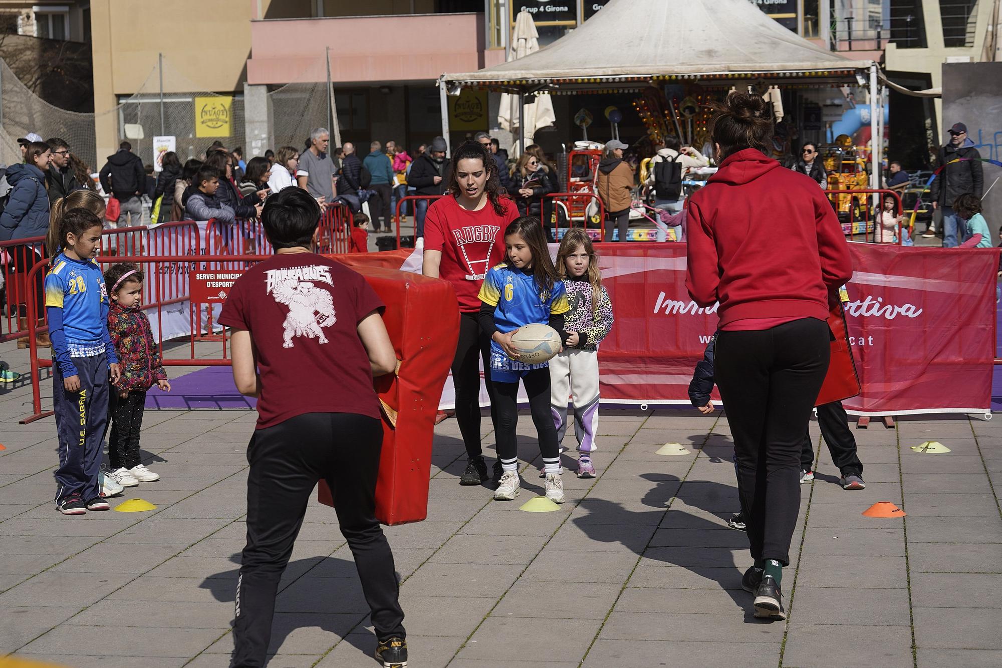 L'11a Jornada de l'Esport Femení de Girona aplega 1.800 nenes, joves i dones.