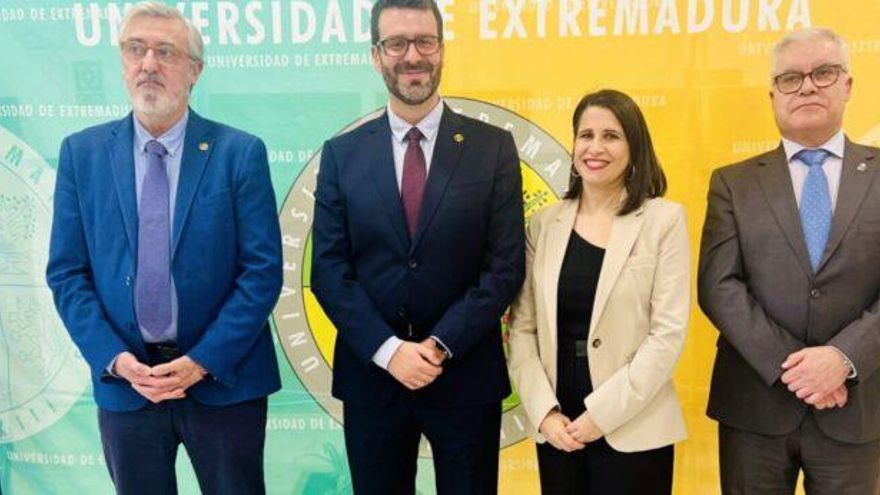 Cambios en la dirección de la UEx: un nuevo vicerrector de Investigación y una adjunta al rector