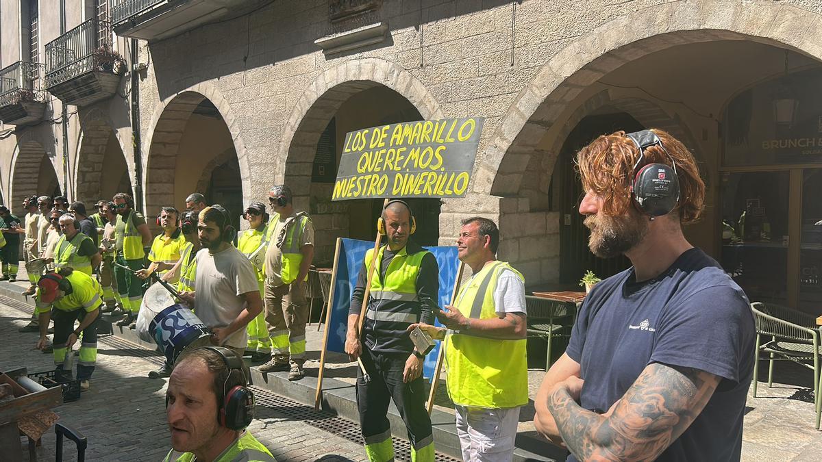 Les imatges de la protesta