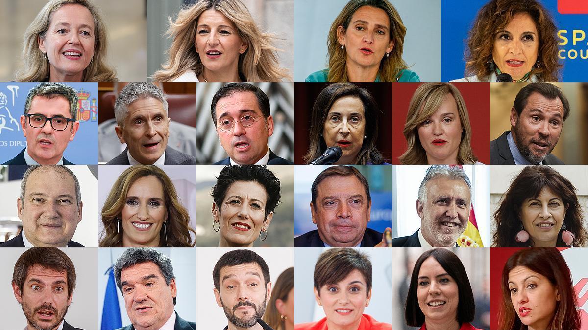 Das sind die neuen Minister im Kabinett von Pedro Sánchez.