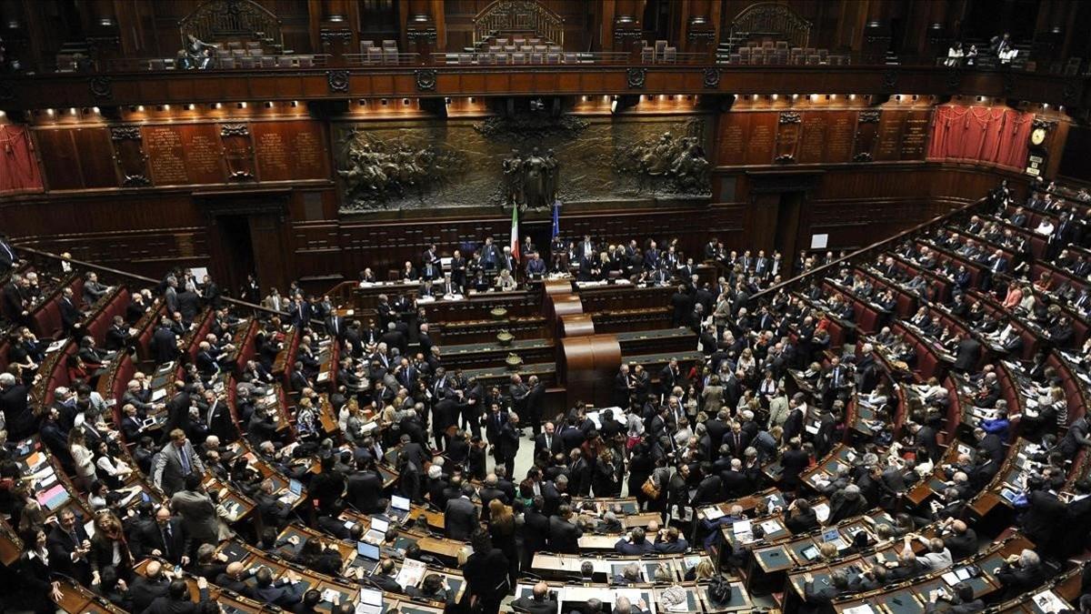 Vista del Parlamento italiano, en una imagen de archivo